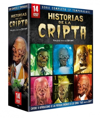 Film Serial Tales from the Crypt Serie Completa 14 Dvds + 10 Postcards foto