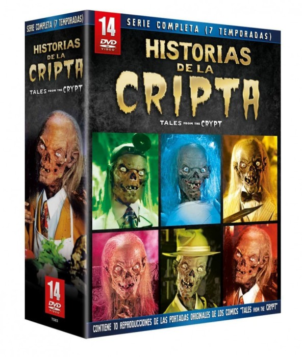 Film Serial Tales from the Crypt Serie Completa 14 Dvds + 10 Postcards