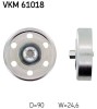 SKF VKM 61018 Rola ghidare/conducere, curea transmisie