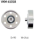 SKF VKM 61018 Rola ghidare/conducere, curea transmisie