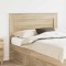 vidaXL Tăblie cap cu headboard Stejar Sonoma 135 cm Lemn compozit 887459