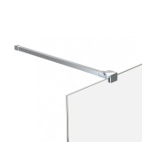 Cumpara ieftin Tija Telescopica pentru Sustinere Paravan sau Cabina Dus de Baie, Reglabila 70-120 cm, Otel Inoxidabil Argintiu