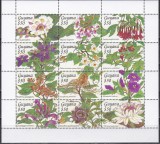 Guyana 1994 - Flori, Bloc, MNH, Nestampilat