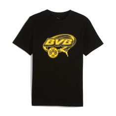 Borussia Dortmund tricou de bărbați FtblCulture black - S