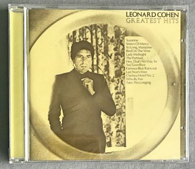 Leonard Cohen - Greatest Hits CD foto