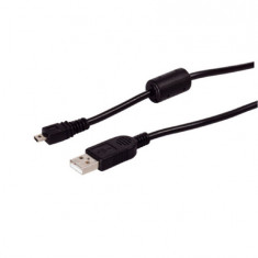 Cablu USB A - mini USB 8 pini 1.8m pentru camera foto Nikon etc. OTB 8003938