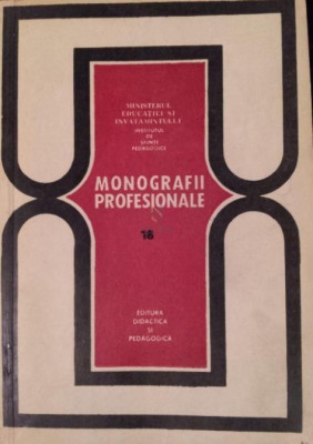 MONOGRAFII PROFESIONALE foto