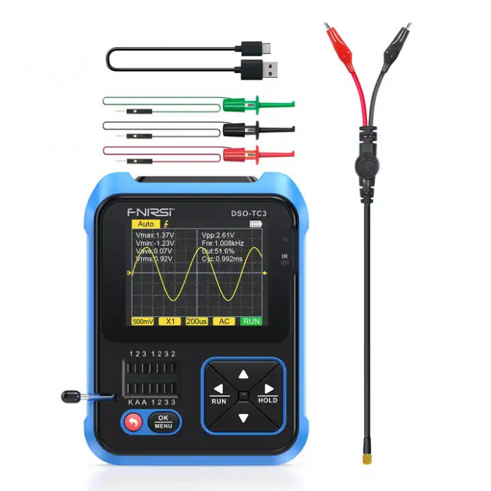 RESIGILAT: Osciloscop digital FNIRSI DSO-TC3 (Standard Profile)