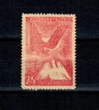 Polonia 1943 - Rezistenta, Varsovia, 25gr dantelata, neuzata