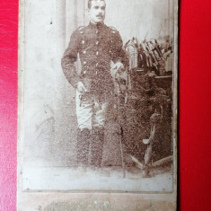 Foto pe carton ofiter 1900
