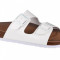 Papuci flip-flop Skechers Granola-Gloss Floss 163030-WHT alb