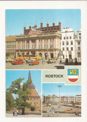 SG3 - Carte Postala - Germania, DDR Rostock, necirculata 1989 foto
