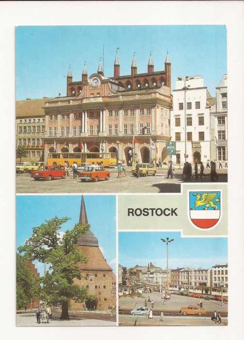 SG3 - Carte Postala - Germania, DDR Rostock, necirculata 1989