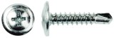 Surub Autoforant cu Cap Plat si Saiba 4.2x32 - 640203, Evotools