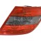 Stop spate lampa Mercedes Clasa C, 03.2007-03.2011, Combi, partea Dreapta, tip bec P21W+PY21W+W16W+W5W; fumuriu; fara soclu bec; Omologare: ECE, Depo