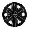 Set 4 capace roti hubcaps fast black R16 pentru gama auto Mini Cooper, Autohelix MSA