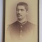 CDV Atelier Romania Bucuresti Bucuresci Bucarest Gustav Waber barbat in uniforma militar