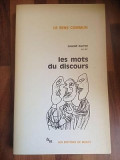 Les mots du discours / Oswald Ducrot