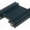 Radiator extrudat, aluminiu, 50.8mm x 45mm, neagra, FISCHER ELEKTRONIK - SK409/50,8/STC