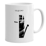 Cana alba personalizata anime naruto sasuke, INOVATIX&reg;. 330 ml, Oem