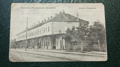 1919 - Turnu Rosu, gara (jud. Sibiu) foto