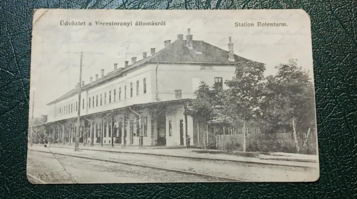 1919 - Turnu Rosu, gara (jud. Sibiu)
