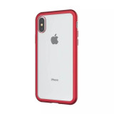 Husa protectie iPhone XS MAX magnetica, din sticla securizata, 360 grade, Gonga&reg; Rosu