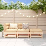 Gossi set mobilier de gradina, 3 piese, lemn masiv de pin