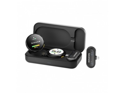 Microfon digital wireless Saramonic BlinkMe U2 x22.4 GHz, 2 x mic, 3000mAh foto