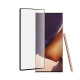 Folie de protectie compatibila cu Samsung Galaxy Note 20 Ultra, Sticla securizata curbata full screen 9H, Negru-Transparenta, KOF-BBL6009