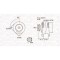 Alternator Vw Multivan T5 (7hm, Touareg (7la, Transporter T5 Box (7ha, Transporter T5 Bus (7hb, Transporter T5 (7jd, 2.5 TDi, 2.5 TDI 4motion, 2.5 R5