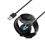 Incarcator Wireless Techsuit THC1 pentru Honor Watch / Huawei Watch Series, USB-A, Negru