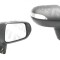 Oglinda exterioara Honda Jazz/Fit (Gd), 2005-10.2008, Dreapta, reglare electrica; carcasa neagra, grunduit; geam convex; cromat; cu semnalizare