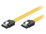 Cablu SATA L-Tip 1m Galben