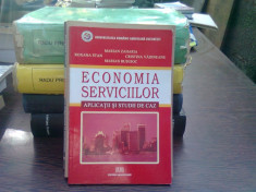 Economia serviciilor - Aplicatii si studii de caz - Marian Zaharia Roxana Elena Stan Marian-Florin Busuioc foto