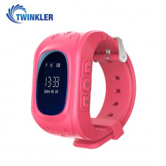 Ceas Smartwatch Pentru Copii Twinkler TKY-Q50 cu Functie Telefon, Localizare GPS, SOS - Roz, Cartela SIM Cadou foto