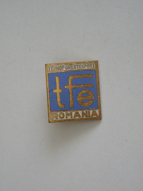 QW9 I 69 - Insigna - tematica industrie - Tehnoforest export Romania