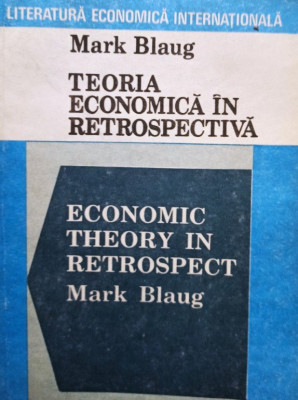 Teoria economica in retrospectiva foto