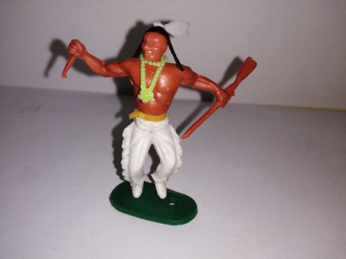 bnk jc Figurina de plastic - indian - Hong Kong copie Timpo