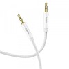 Cablu Audio 3.5mm - 3.5mm HOCO UPA19, 1m, Argintiu