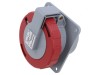 Conector Alimentare AC Trifazat Soclu Mamă Unghi IP67