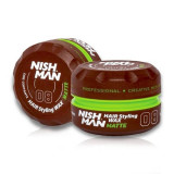 NISH MAN 08 - Ceara de par lucioasa 150 ml