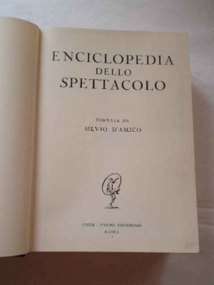Enciclopedia Dello Specttacolo Vol. Ix (sip-z) - Colectiv ,267230 foto