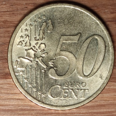 Germania - moneda de colectie - 50 euro cent 2002 AFGJ - Prima harta a Europei