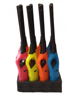 Set 16 aprinzatoare tip bricheta, reincarcabile, 27cm, cu siguranta pentru copii foto