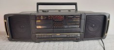 RADIOCASETOFON JVC PC W150 MADE IN JAPAN , FUNCTIONEAZA .