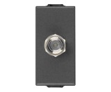 Priza TV de capat tip F 1M Vimar Neve carbon matt 09318.CM