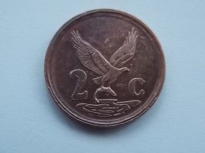 2 CENTS 1997 AFRICA DE SUD-AFURIKA TSHIPEMBE foto