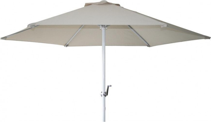 Umbrelă de soare Zina, 230 cm, 34/34 mm, cu articulație, bej