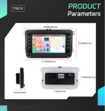 Navigatie Carplay 2GB Passat B6 B7 Golf 5 6 Skoda Octavia Seat